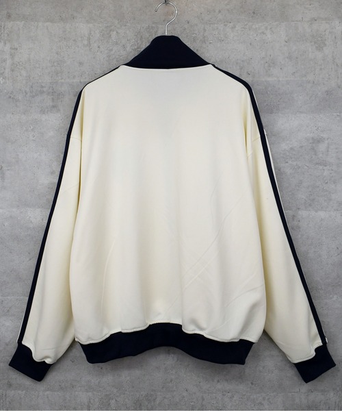 embroidery side line track jacket/胸刺繍 サイドライン トラックジャケット（ジャージ）｜Anytime Songs（エニータイムソングス）