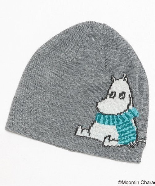 kladskap(クレードスコープ)の「MOOMIN/ムーミンニットキャップ(ニットキャップ/ビーニー・キッズ・トップグレー/レンガ・FREE)」の1枚目の写真