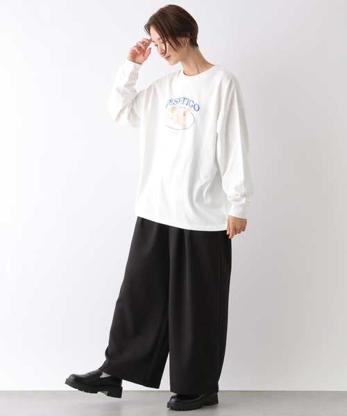 【新品】LEPSIM PETフォトT 猫 LEPSIM tシャツ PETフォトT 490665 レディース : ZOZOTOWN Yahoo