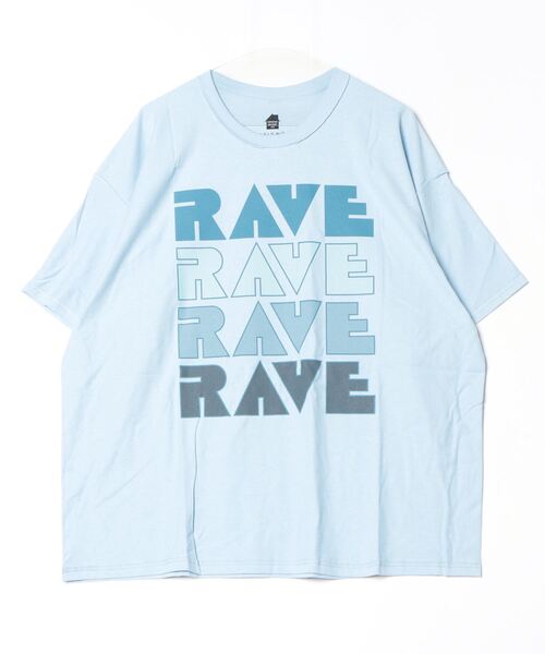 【is-ness music】イズネス ミュージック RAVE T-SHIRTS（Tシャツ/カットソー）｜is-ness（イズネス）