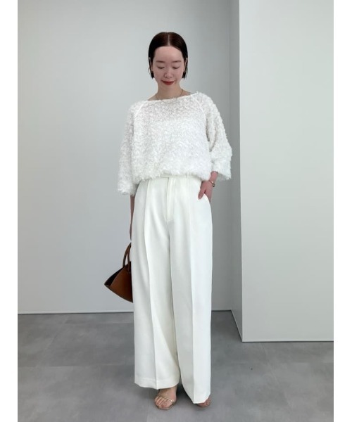 売り切れました。フリンジカットソー 売り切れました。フリンジカットソー MINERTE tシャツ 「MINERTE