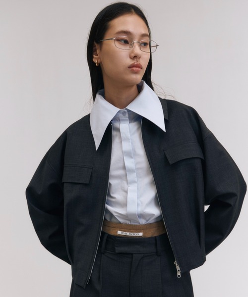 JOSE MOON(ジョゼムーン)の「CHUNKY HOOP PIERCED EARRING(ピアス(両耳用)・レディース・シルバー/ゴールド・FREE)」の8枚目の写真