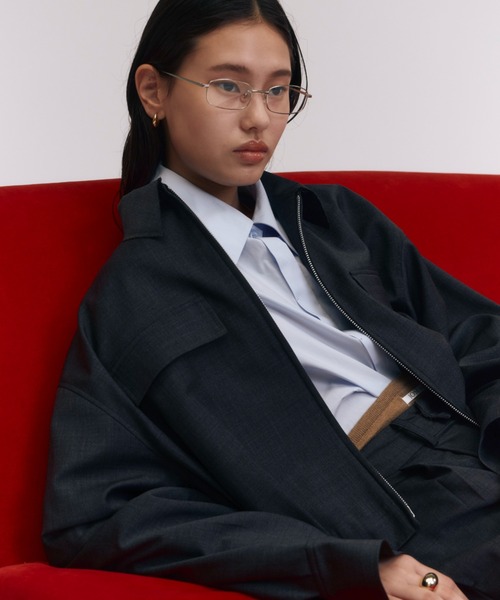 JOSE MOON(ジョゼムーン)の「CHUNKY HOOP PIERCED EARRING(ピアス(両耳用)・レディース・シルバー/ゴールド・FREE)」の9枚目の写真