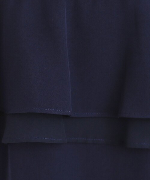 index(インデックス)の「《S-LLsize》ドッキングペプラムワンピース【洗濯機洗い可/イージーアイロン/防シワ】(ワンピース・レディース・ナチュラル/ネイビー・36/38/40/42)」の12枚目の写真