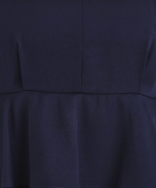 index(インデックス)の「《S-LLsize》ドッキングペプラムワンピース【洗濯機洗い可/イージーアイロン/防シワ】(ワンピース・レディース・ナチュラル/ネイビー・36/38/40/42)」の21枚目の写真