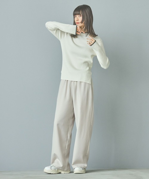 LAKOLE（ラコレ）の「12ゲージリブモックネックプルオーバー / 116703（ニット/セーター・レディース・その他2/その他1/セージグリーン/アイボリー/ブラック/ライトブルー・SMALL/MEDIUM/LARGE）」の11枚目の写真