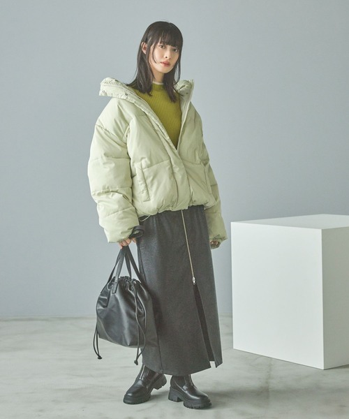 LAKOLE（ラコレ）の「12ゲージリブモックネックプルオーバー / 116703（ニット/セーター・レディース・その他2/その他1/セージグリーン/アイボリー/ブラック/ライトブルー・SMALL/MEDIUM/LARGE）」の17枚目の写真