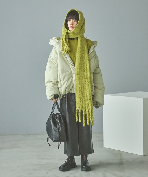 LAKOLE（ラコレ）の「12ゲージリブモックネックプルオーバー / 116703（ニット/セーター・レディース・その他2/その他1/セージグリーン/アイボリー/ブラック/ライトブルー・SMALL/MEDIUM/LARGE）」の18枚目の写真