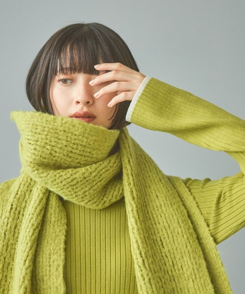 セール】12ゲージリブモックネックプルオーバー / 116703（ニット