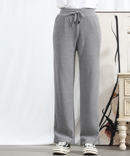 aimoha(アイモハ)の「【Aimoha】ハイウエストドレープパンツ(その他パンツ・レディース・ブラック/グレー・MEDIUM/X-LARGE/LARGE)」の6枚目の写真