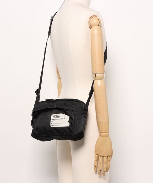 SALON de RUBAN(サロンドルヴァン)の「【SALON de RUBAN / サロン ド ルヴァン】 BROWN THEATRE PRODUCTS ショルダーバッグ(ショルダーバッグ・レディース・ダークグレー/ブラック・FREE)」の7枚目の写真