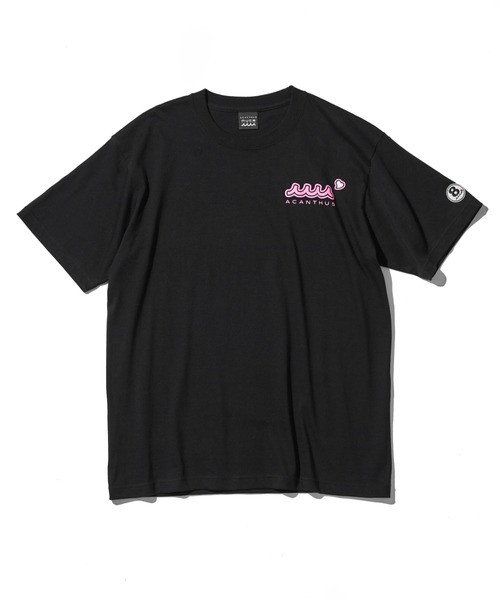 ACANTHUS(アカンサス)の「ACANTHUS x muta:mutasweet muta Tee(Tシャツ/カットソー・メンズ・ブラック/ピンク/ホワイト/ネイビー・S/M/L/XL)」の9枚目の写真