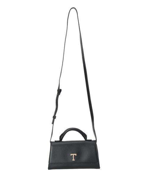 Te chichi（テチチ）の「Tメタルポイントミニハンドバッグ（ハンドバッグ・レディース・ブラウン/ブラック・F）」の6枚目の写真