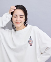 和柄Tシャツ(隠岐次郎廣有)