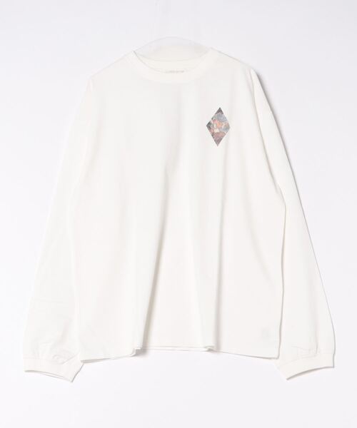 le cercle ADAM ET ROPE'(ルセルクルアダムエロペ)の「和柄Tシャツ(隠岐次郎廣有)(Tシャツ/カットソー・レディース・ホワイト/チャコールグレー・L/M)」の10枚目の写真