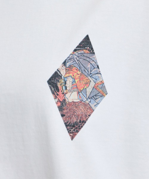 le cercle ADAM ET ROPE'(ルセルクルアダムエロペ)の「和柄Tシャツ(隠岐次郎廣有)(Tシャツ/カットソー・レディース・ホワイト/チャコールグレー・L/M)」の21枚目の写真