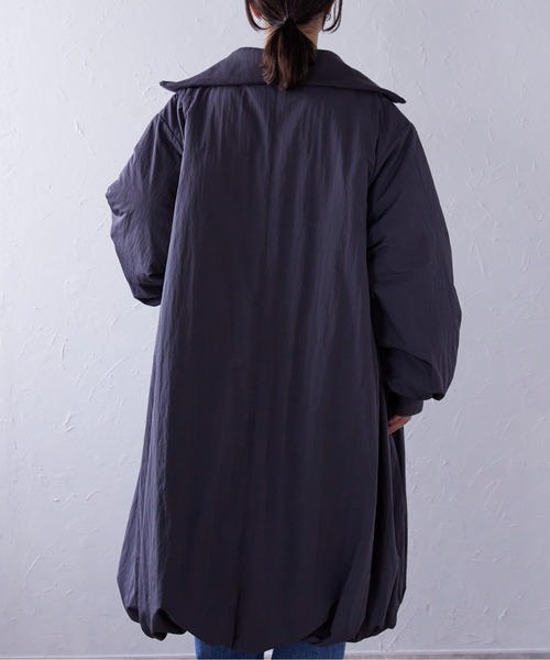 セール】中わたバルーンリブコート（ダウンジャケット/コート）｜r