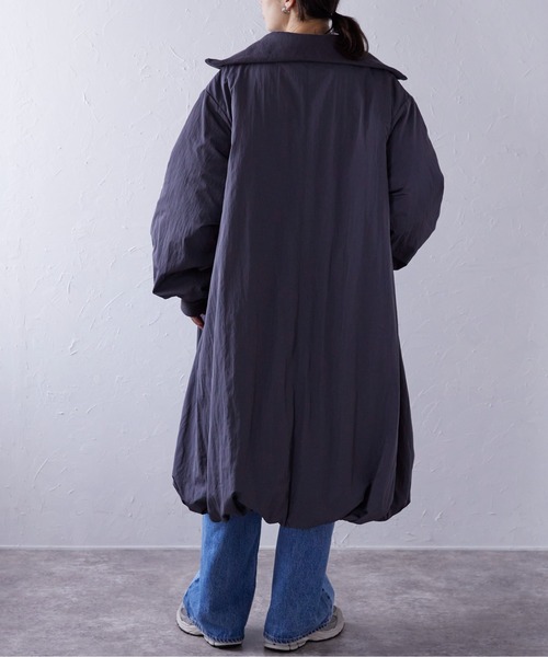 セール】中わたバルーンリブコート（ダウンジャケット/コート）｜r