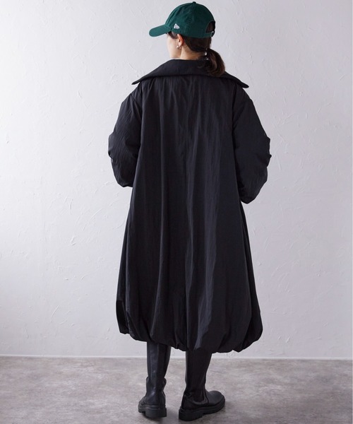 セール】中わたバルーンリブコート（ダウンジャケット/コート）｜r