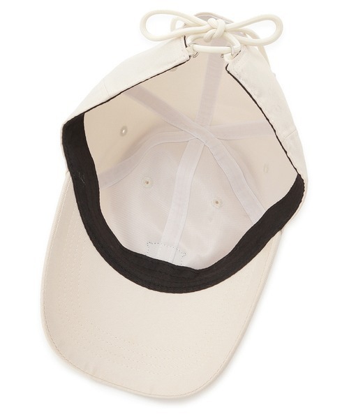 SNIDEL（スナイデル）の「バックリボンロゴキャップ（キャップ・レディース・アイボリー/ブラック/ブラウン・FREE）」の11枚目の写真