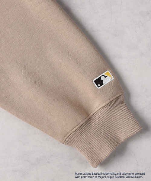 Right-on（ライトオン）の「【MLB】チームワッペンクルースウェット（スウェット・メンズ・ダークグレー/ホワイト/グレー/グリーン/ブルー/ライトブラウン・M/L/XXL/XL）」の12枚目の写真