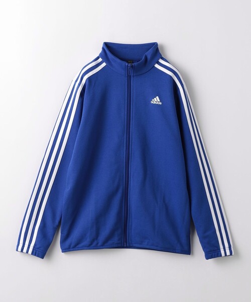 adidas（アディダス）の「＜adidas＞エッセンシャルズ フレンチテリー トラックスーツ / キッズ  130cm-160cm（その他トップス・キッズ・ブラック/コバルトブルー・130cm/140cm/150cm/160cm）」の3枚目の写真