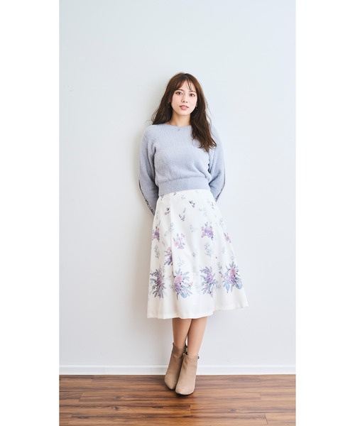 LAISSE PASSE  ニット LAISSE PASSE（レッセパッセ）の「ふわふわショートプルオーバー