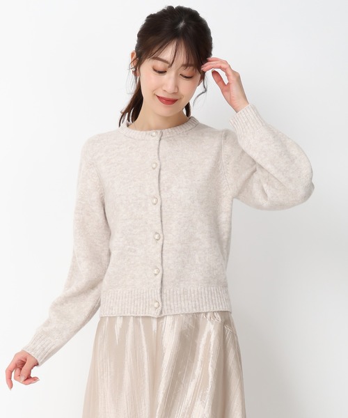 ミッシュマッシュ MISCH MASCH 2025秋冬新作 裾ファーニット