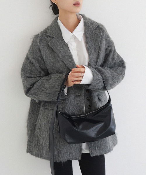 LIAN（リアン）の「マルチWAYワンショルダーバッグ（ショルダーバッグ・レディース・ブラック/ブラウン/アイボリー・FREE）」の6枚目の写真