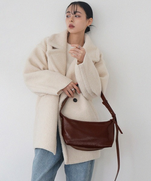 LIAN（リアン）の「マルチWAYワンショルダーバッグ（ショルダーバッグ・レディース・ブラック/ブラウン/アイボリー・FREE）」の12枚目の写真