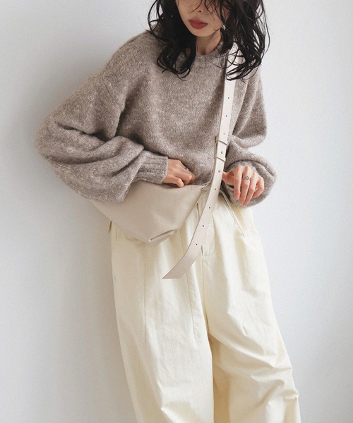 LIAN（リアン）の「マルチWAYワンショルダーバッグ（ショルダーバッグ・レディース・ブラック/ブラウン/アイボリー・FREE）」の21枚目の写真