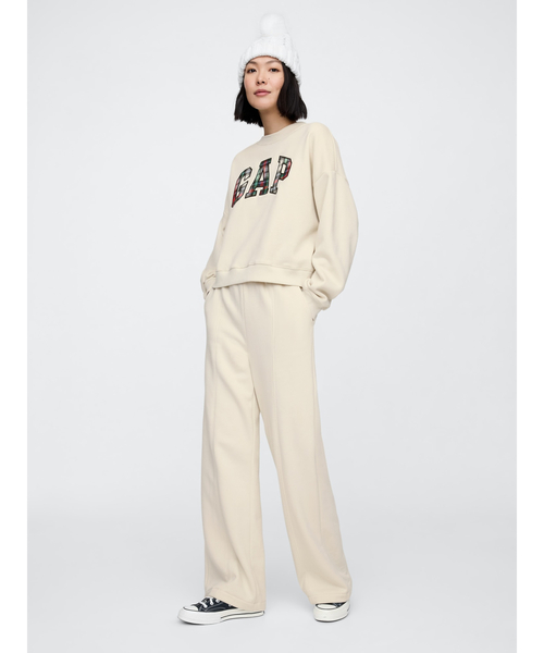 セール】オーバーサイズ GAPロゴ スウェット・トレーナー（スウェット