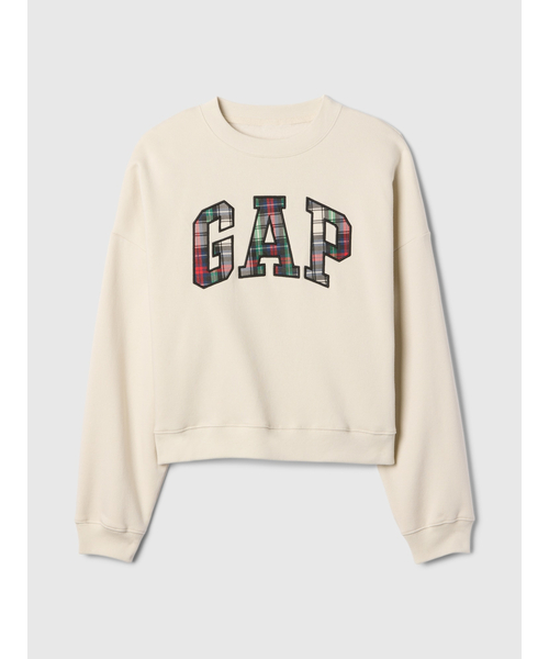 セール】オーバーサイズ GAPロゴ スウェット・トレーナー