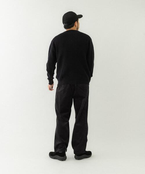 EKAL（エカル）の「ワンリッジライトウェイトニット（ニット/セーター・メンズ・チャコールグレー/ネイビー・MEDIUM/LARGE）」の9枚目の写真