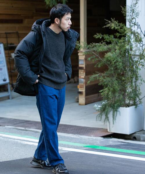 EKAL（エカル）の「ワンリッジライトウェイトニット（ニット/セーター・メンズ・チャコールグレー/ネイビー・MEDIUM/LARGE）」の22枚目の写真