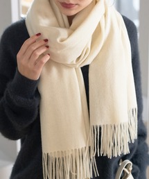 Rouge vif | カシミヤ無染色ストール(ストール/ショール)