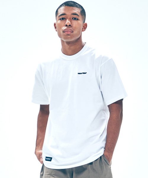 VIRGOwearworks(ヴァルゴウェアワークス)の「Embroidery(Tシャツ/カットソー・メンズ・ホワイト/ブラック・2/4/3/5)」の1枚目の写真