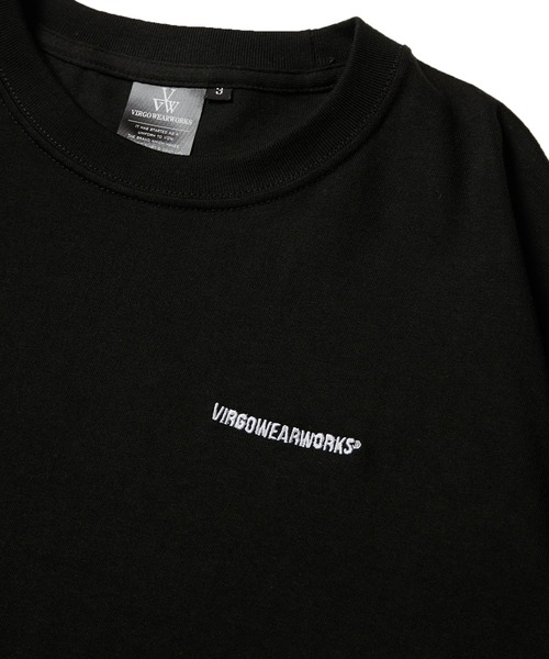 VIRGOwearworks(ヴァルゴウェアワークス)の「Embroidery(Tシャツ/カットソー・メンズ・ホワイト/ブラック・2/4/3/5)」の8枚目の写真