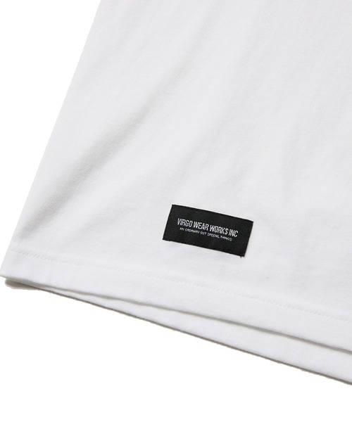 VIRGOwearworks(ヴァルゴウェアワークス)の「Embroidery(Tシャツ/カットソー・メンズ・ホワイト/ブラック・2/4/3/5)」の9枚目の写真