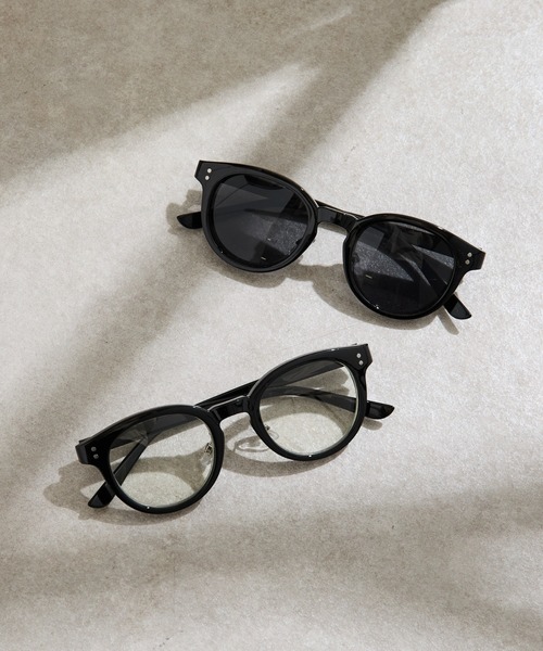 COLONY 2139（コロニートゥーワンスリーナイン）の「太ボストンサングラス（サングラス・レディース・クリア/グレー・FREE）」の3枚目の写真