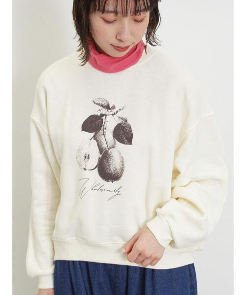 Samansa Mos2（サマンサ モスモス）の「【保湿加工】配色メロータートルネックカットソー（Tシャツ/カットソー・レディース・ピンク/ミント/オフホワイト/ブラック・F）」の9枚目の写真