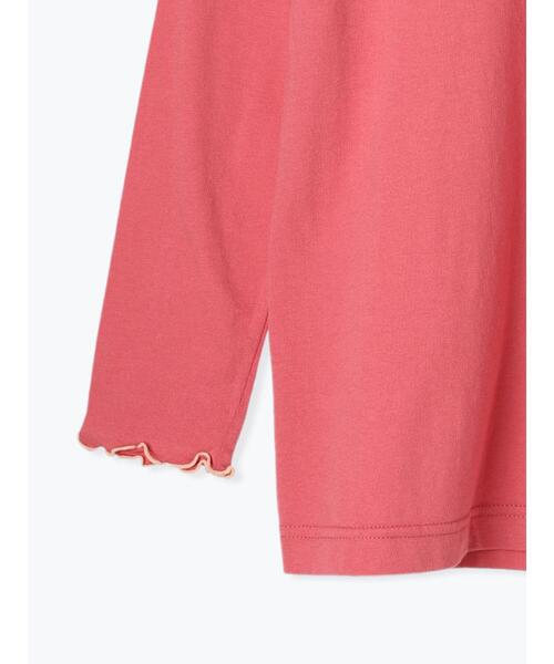 Samansa Mos2（サマンサ モスモス）の「【保湿加工】配色メロータートルネックカットソー（Tシャツ/カットソー・レディース・ピンク/ミント/オフホワイト/ブラック・F）」の17枚目の写真