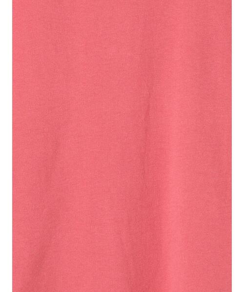 Samansa Mos2（サマンサ モスモス）の「【保湿加工】配色メロータートルネックカットソー（Tシャツ/カットソー・レディース・ピンク/ミント/オフホワイト/ブラック・F）」の20枚目の写真