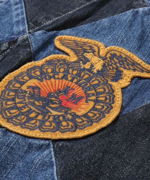 KRIFF MAYER（クリフメイヤー）の「ラインクルーマンジャケット（ブルゾン・メンズ・ネイビー/ベージュ/カーキ・X-LARGE/LARGE/MEDIUM）」の17枚目の写真