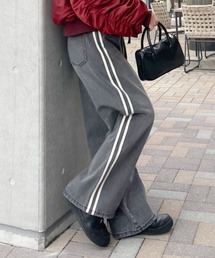 RODEO CROWNS WIDE BOWL | サイドラインルーズデニム(デニムパンツ)