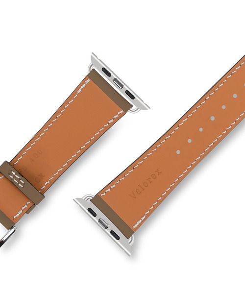 attiree(アティレー)の「アップルウォッチバンド スイフトレザー 本革【38/40/41/42(Series10)mm】(デジタル腕時計・レディース・グレー/グレー系/ピーコックグリーン系/ライトブルー/ブラック/スモークピンク/ネイビー/イエロー/オレンジ/ホワイト/レッド/ピンク/グリーン・38)」の22枚目の写真