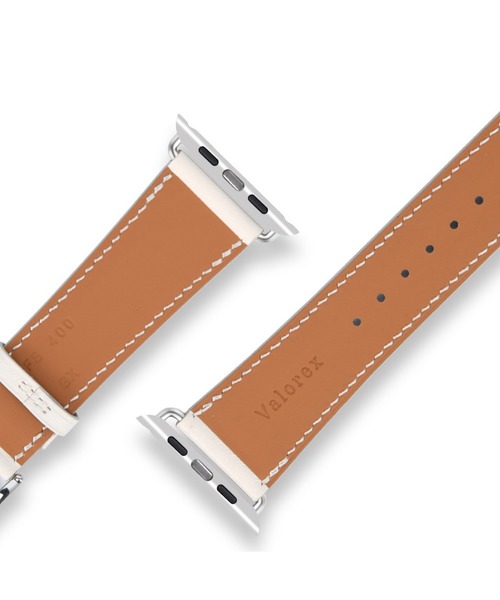 attiree(アティレー)の「アップルウォッチバンド スイフトレザー 本革【38/40/41/42(Series10)mm】(デジタル腕時計・レディース・グレー/グレー系/ピーコックグリーン系/ライトブルー/ブラック/スモークピンク/ネイビー/イエロー/オレンジ/ホワイト/レッド/ピンク/グリーン・38)」の15枚目の写真
