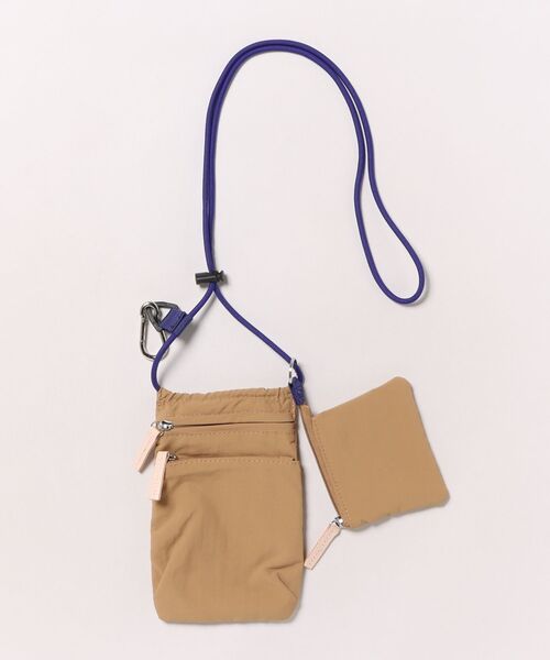 EARTH MADE（アースメイド）の「6POCKET MINI SHOULDER（ショルダーバッグ・レディース・カーキ/ライトベージュ/ブラック/ダークグレー/ライトピンク/サンドベージュ/ライトグレー/ライトパープル/ダークブルー/ミント/ブルー/キャメル/ダークネイビー/ブラウン・FREE）」の13枚目の写真