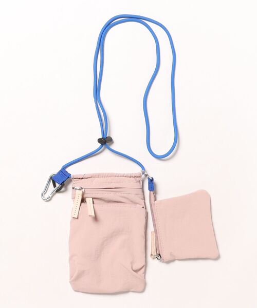 EARTH MADE（アースメイド）の「6POCKET MINI SHOULDER（ショルダーバッグ・レディース・カーキ/ライトベージュ/ブラック/ダークグレー/ライトピンク/サンドベージュ/ライトグレー/ライトパープル/ダークブルー/ミント/ブルー/キャメル/ダークネイビー/ブラウン・FREE）」の14枚目の写真