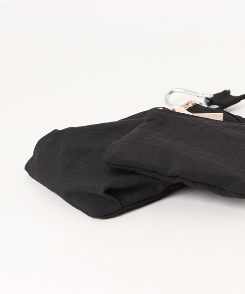 EARTH MADE（アースメイド）の「6POCKET MINI SHOULDER（ショルダーバッグ・レディース・カーキ/ライトベージュ/ブラック/ダークグレー/ライトピンク/サンドベージュ/ライトグレー/ライトパープル/ダークブルー/ミント/ブルー/キャメル/ダークネイビー/ブラウン・FREE）」の21枚目の写真